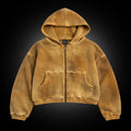 Raspberry Hills WAFFLE THERMAL ZIP UP